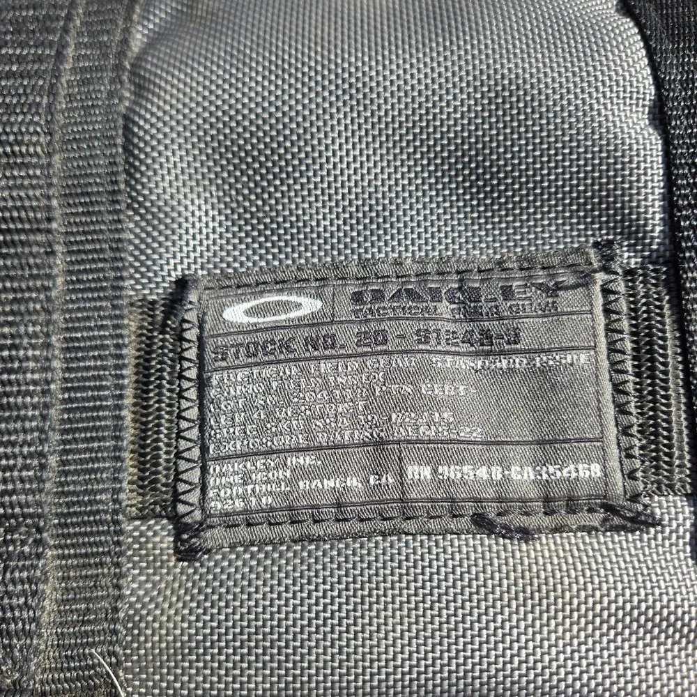 Vintage Oakley AP SI Tactical Field Gear Messenger Laptop Bag Black Rare